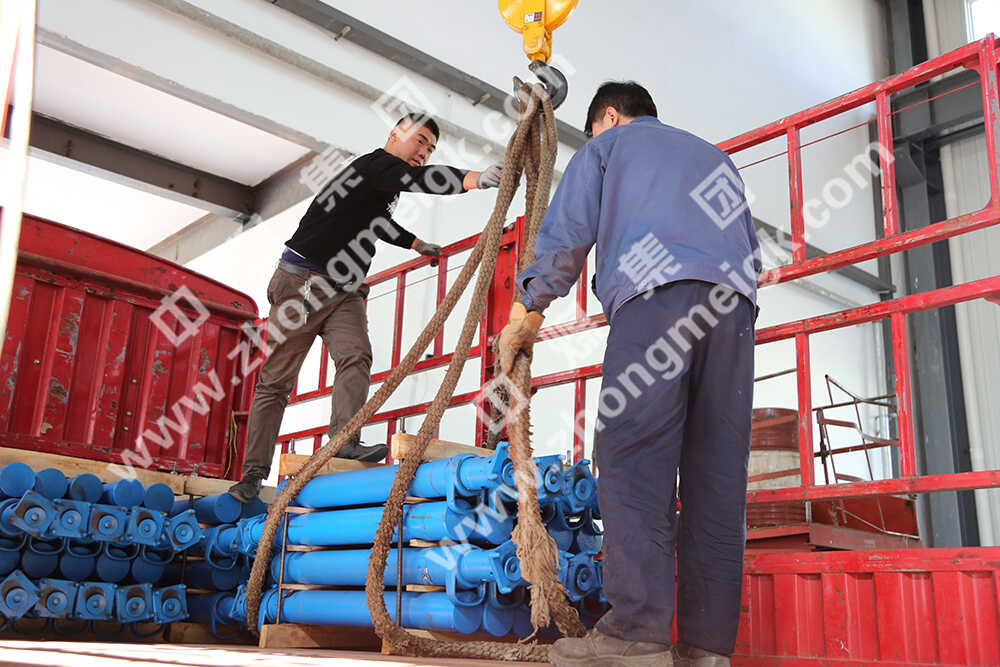中煤集团一批矿用单体液压支柱发往云南